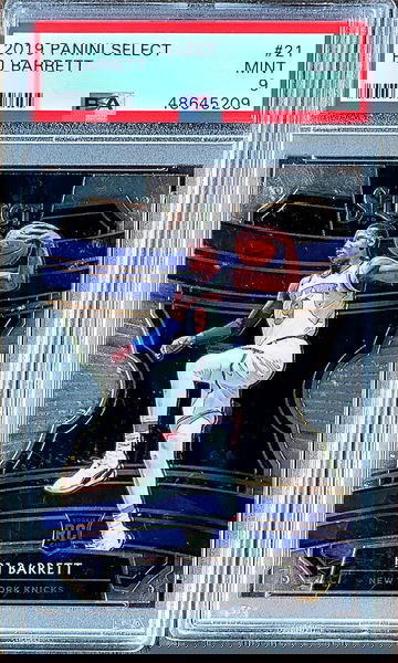 2019 RJ BARRETT Panini Select Prizm Concourse PSA 9 #21 Rookie RC New York Knicks