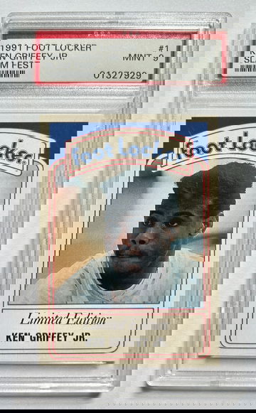 1991 Foot Locker Ken Griffey Jr. Slam Fest PSA 9 #1