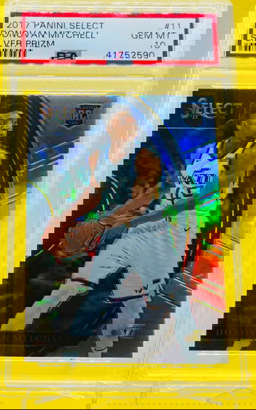 Donovan Mitchell Silver Prizm Select