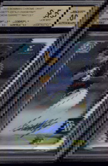 Garrett Whitley 2015 Bowman Chrome Auto (...43)