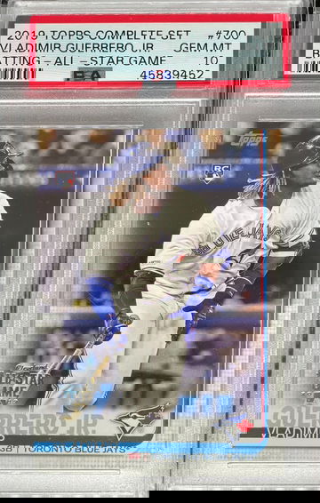 PSA 10 2019 Topps Complete Set Vladimir Guerrero Jr Batting All Star Game #700