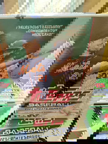 2022 Topps Baseball Update Sealed Blaster Box Lot of 10