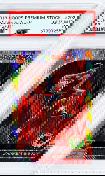 2019 DeAndre Hunter Hoops Premium Stock  SP-Flash  #202 PSA 10