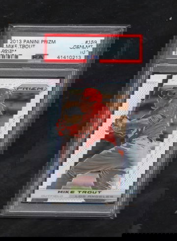 2013 Panini Prizm #159 Mike Trout Prizm PSA 10 GEM MINT