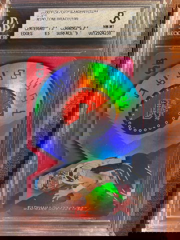 Tom Brady 2000 Playoff Momentum X’s #74/199 RARE