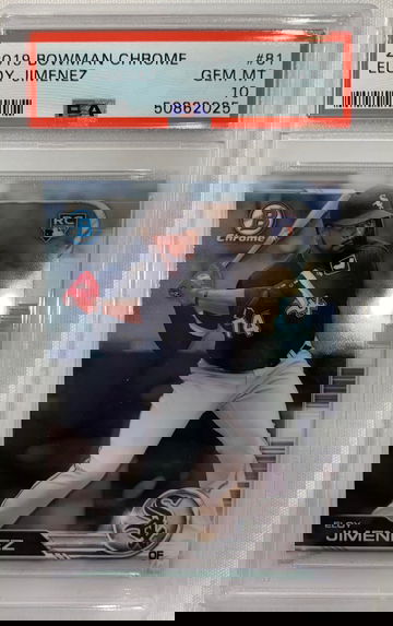 2019 Bowman Chrome Eloy Jimenez PSA 10 Rookie RC