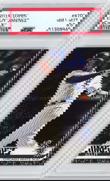 2019 Topps Eloy Jimenez Black /67