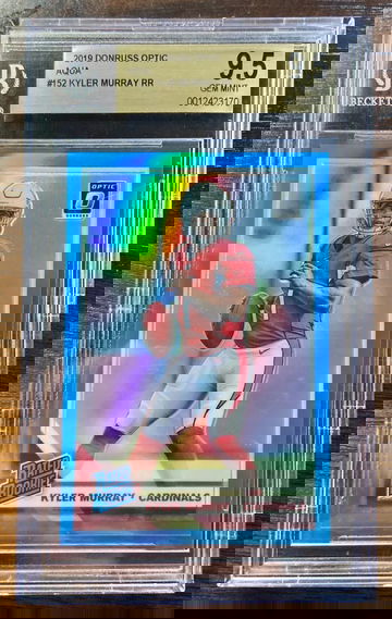 Kyler Murray 2019 panini optic aqua rookie /299 BGS 9.5