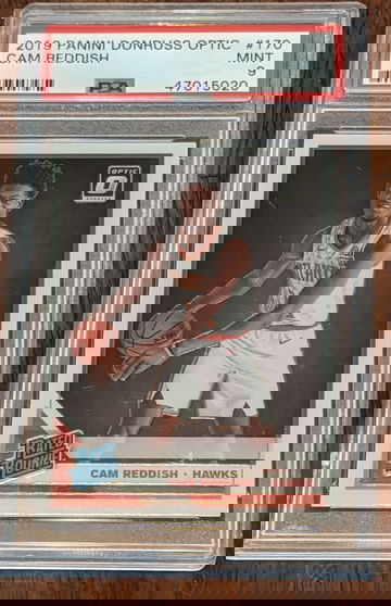 2019 Panini Donruss Optic Cam Reddish Rated Rookie PSA 9