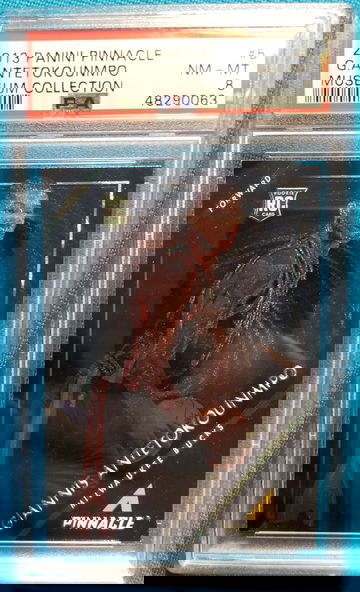 Giannis antetokounmpo 2013 Rookie Pinnacle museum collection psa 8