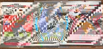 Christian McCaffery 3 Card Lot