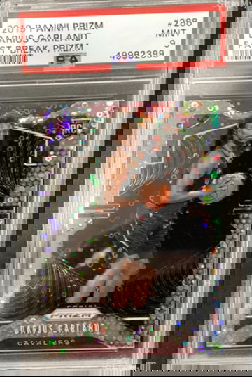 2019 Panini Prizm Darius Garland Fast Break PSA 9 POP 61