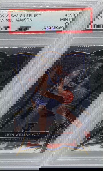 ZION WILLIAMSON 2019 Select RC PSA 9