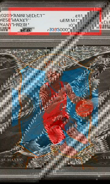 Tyrese Maxey Select Elephant Prizm