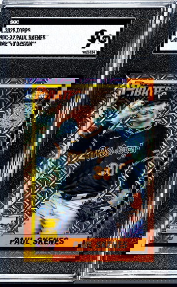 2025 Topps #T90C-32 Paul Skenes Chrome '90 SGC 9