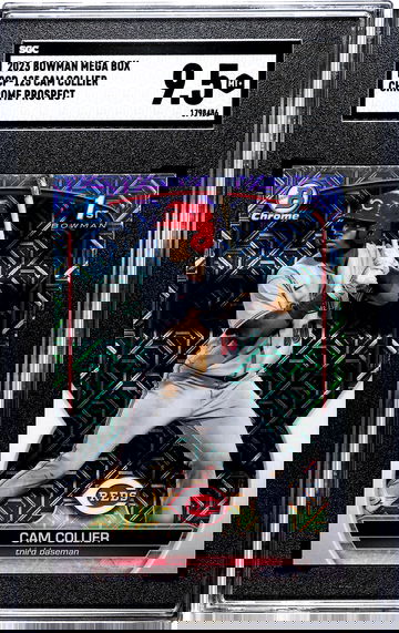 2023 Bowman Mega Box BCP-125 Cam Collier Chrome Prospect