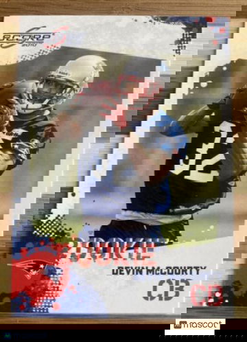 🔥2010 Score #332 Devin McCourty RC - New England Patriots Legend