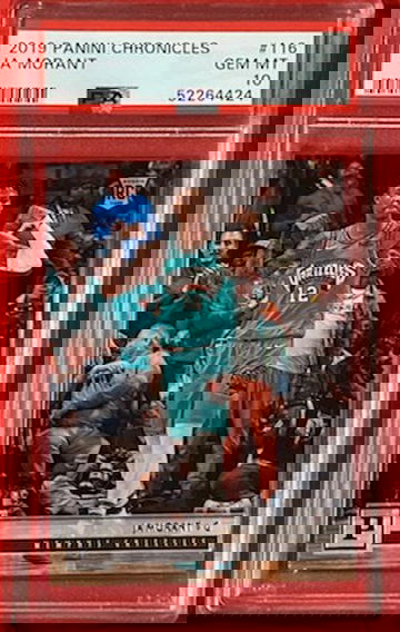 2019-20 Panini Chronicles Ja Morant Rookie PSA 10