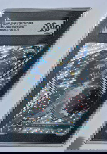 Julio Rodríguez 2023 Topps Xpectations Crackle Foil /75, 10 Grade!