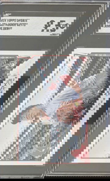 2014 Topps Update #US301 Mookie Betts Rookie Card Debut SGC 9.5 RC