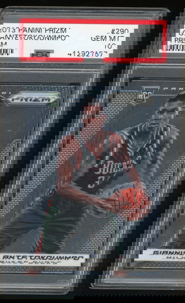 Giannis Antetokounmpo PSA 10 Prizm Rookie