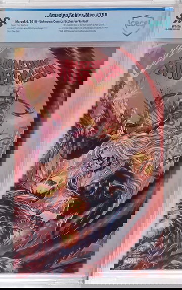 Amazing Spider-Man #798 CBCS 9.8 1st App of Red Goblin Kirkham Unknown Comics Variant