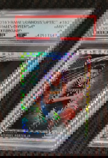 2018 Donruss Optic Michael Porter Jr Checkerboard PSA 9