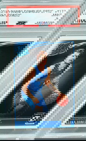 Luka Doncic 2018 Optic Base PSA 9