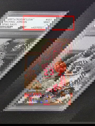  1995 Stadium Club #SS1 Michael Jordan PSA 9
