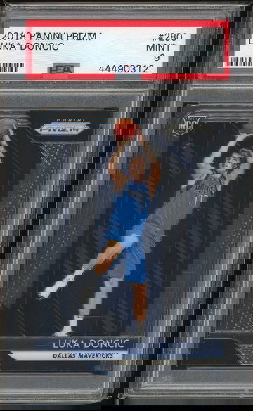2018 Panini Prizm Luka Doncic PSA 9