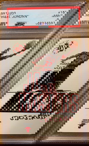 Michael Jordan 1997 UD3 #15 PSA 9