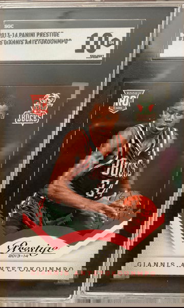 2013 Giannis Antetokounmpo Prestige #175 RC SGC 10