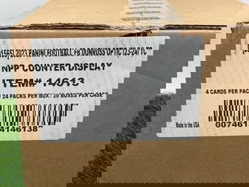 2023 NFL Donruss Optic Football Retail Box *SEALED CASE* 20 BOXES* Factory Sealed