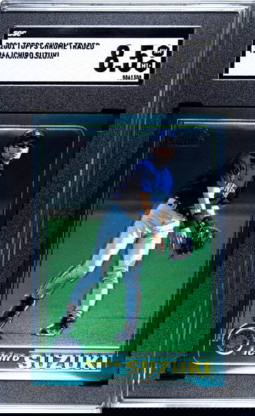 2001 Topps Chrome Traded T266 Ichiro Suzuki SGC 8.5 NM-MT