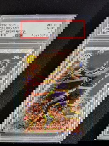 1996 Topps Draft Redemption KOBE BRYANT #DP13 PSA9
