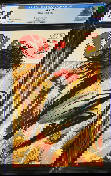 Silk #1 (2016) Marvel | DF Greg Land Variant CGC 9.8 | 1st Cameo Spectro Key Issue