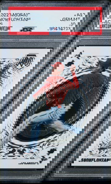 2022 Panini Mosaic Aces Shohei Ohtani #A2 PSA 10