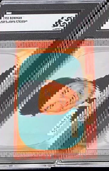 1955 Bowman John Stevens SGC 6 Umpire