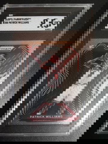 2020-21 Panini prizm #288 Patrick Williams RC SGC 9.5