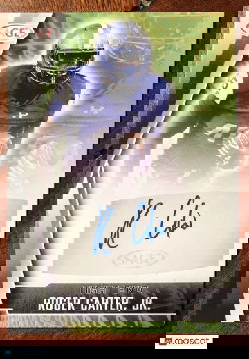 Roger Carter, Jr. 2022 Sage Hit Auto Autograph Silver - Georgia State Panthers