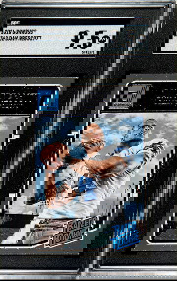 2016 Donruss Dak Prescott SGC 9.5