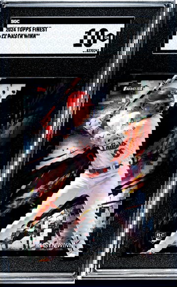 2024 Topps Finest #12 Masyn Winn SGC 10