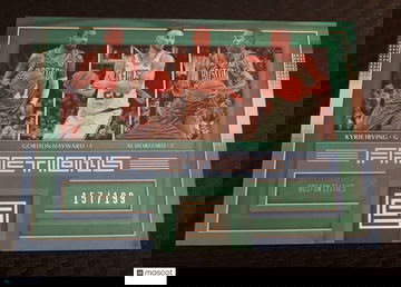 2017 Panini Status Factions #6 Kyrie Irving G. Hayward Horford Celtics #157 /199