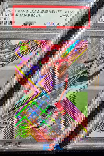 PATRICK MAHOMES II PANINI DONRUSS ELITE PURPLE /99