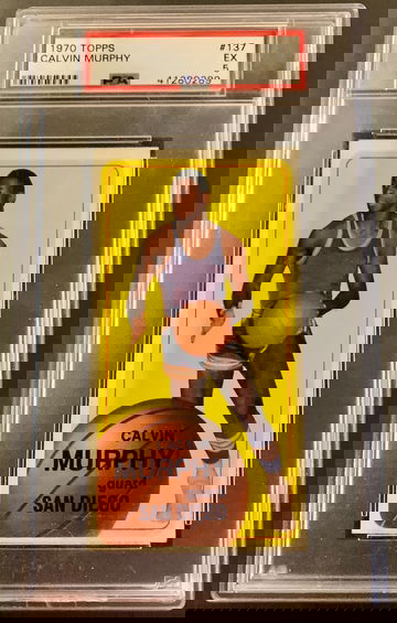 1970 Topps HOF Calvin Murphy RC #137 PSA 5 EX