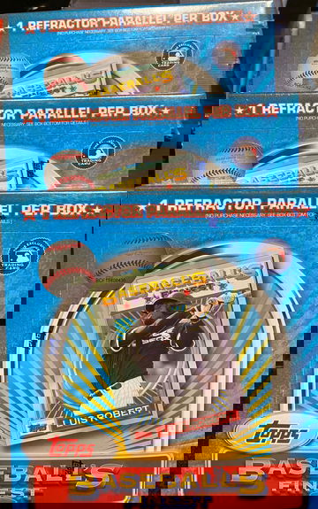 2020 Topps Baseball’s Finest (3) Box Lot 