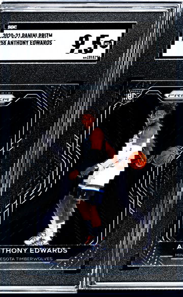 2020-21 Panini Prizm #258 Anthony Edwards SGC 9.5