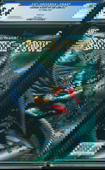 BATMAN: BATTLE FOR THE COWL #2, CGC 9.4 NM