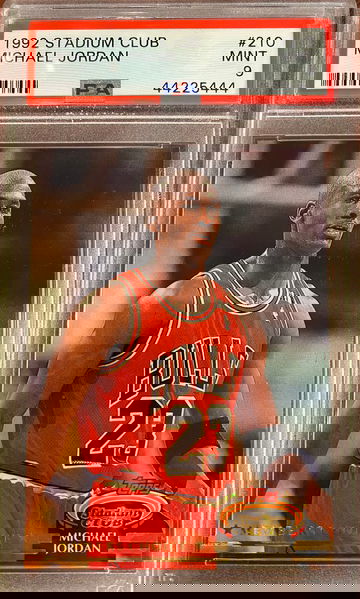 Michael Jordan 1992 Topps Stadium Club