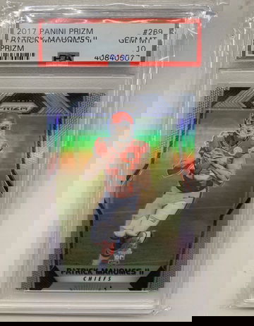 2017 Panini Prizm Patrick Mahomes Prizm PSA 10 